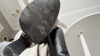 You live under my boots