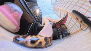 8K VR360 CC High Heel Shoes Stockings Dominate