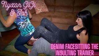 Nyxon GiGi and Jah Denim Facesitting The Insulting Trainer 540p