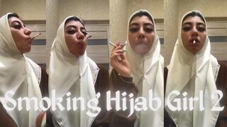 Smoking Hijab Girl 2