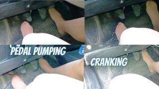 Cranking+ pedal pumping