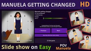 Manuela getting changed (Slide show, Easy, POV: Manuela) - 1080p HD MP4
