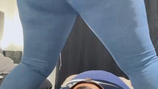 Lula Farting On Her Slaves Face!