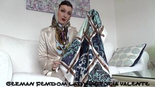 Today, you'll masturbate in a headscarf! Lady Victoria Valente