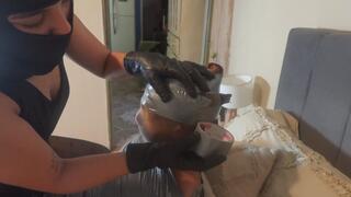 She left him bound! (HD MP4)