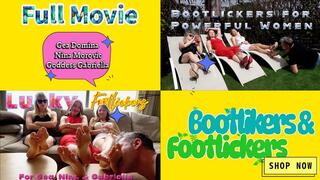 GEA DOMINA - BOOTLICKERS & FOOTLICKERS FULL MOVIE (Gea, Nina, Gabriella)