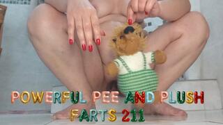 Powerful pee and plush farts 211