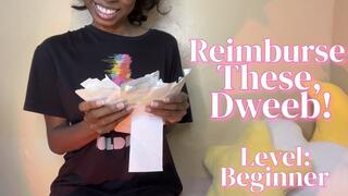 Reimburse These, Dweeb! Level: Beginner