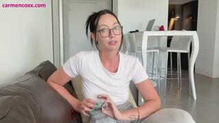 Closeup POV Footjob Roleplay | My New BF Likes Feet So I Practice On My Friend | He Shows Me How To Do It Right Then Covers My Soles In Cum!