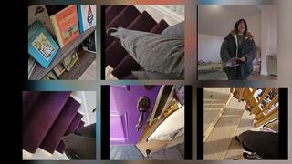 ASMRING AT THE PURPLE BOOKSTORE