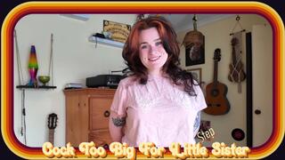Cock Too Big For Little StepSister | The Eleanor Gee | Taboo | Stepsister Wants Your Cock But It's Too Big For Her | Creampie