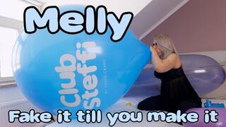 1703 Fake it till you make it BB36 balloon