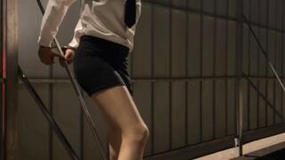 SubnCuff_OutdoorFootHandCuffedtoFence0916