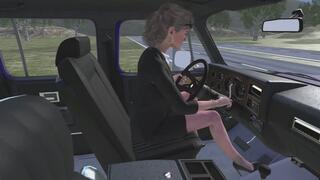 Suburban Stall Template - Angie in Stiletto Pumps 1080p