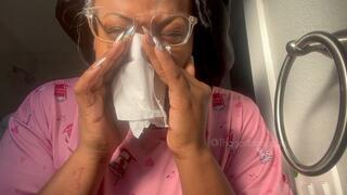 Goddess Reigns Snotty Nose Blowing w horn sound