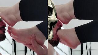 SBBW LARGE SOLES SIZE 39 FOOT GAGGING MY SLAVE **ONLY FOR 3 DAYS IN SALE**