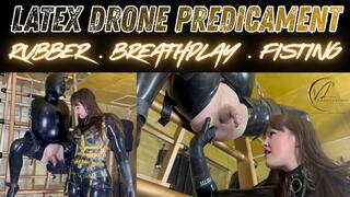 (720P) LATEX DRONE PREDICAMENT - RUBBER . BREATHPLAY . FISTING. Vivienne l'Amour puts her rubber drone through it's paces, suspending it in leather and chains, legs spread and gasping for deep hard fisting.