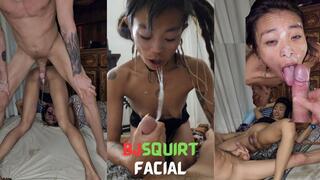 BJ Rimming Pussy eating Multiple squirt Facial all in one