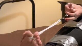 Nurse Rachel's Two Escape Challenges and Foot Punishment