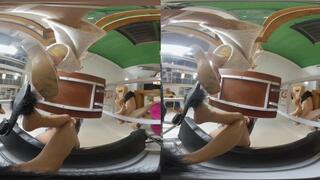 3DVR180 MARTINA RUIRUI ERER Office POV Humiliation of the Dwarf