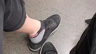 Secret Shoe Strip at Work