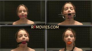Arina - Gag test for a tiny girl with a roomy mouth (UHD 4K MP4)