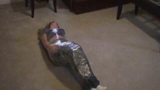 Laina bound in plastic