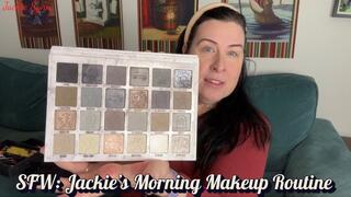 SFW: Jackie’s Morning Makeup Routine 720p