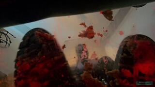 Monika Schmidt Burger Crushing Giantess Spitting Boot Worship WMV