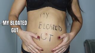My bloated gut - OnlyVanessa (custom clip)