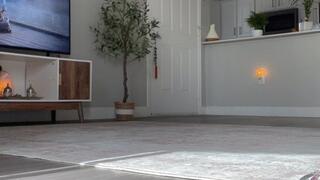 ASMR Sexy Feet In Shiny Wedge Flip Flops POV