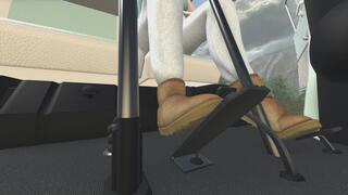 1967 VW Bus Cranking Template - Paige in Uggs 1080p