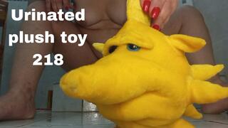 Urinated plush toy 218