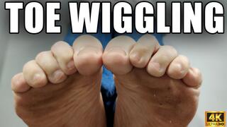 Toe Wiggling - Toe Crunching - 4k UHD 2160p - KingMarti - MOV