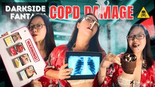 DARKSIDE ChainSmoking Asian COPD Lung Damage Fantasy: Xray + Cancer Cig Packs Reveal