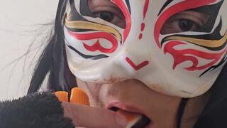 I swallows surimi stick