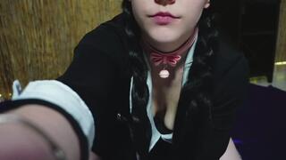 Wednesday Addams Gets Huge Facial
