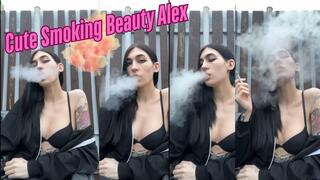 Cute Smoking Beauty Alex