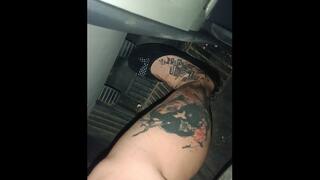 pedal pumping reveal, I accelerate and I sweat in my slippers