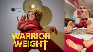 WARRIOR WEIGHT - Giantess Mariam Yoga 4K