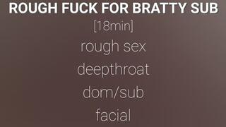 Rough treatment for Luna the Brat