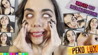Eye Crossing and Rolling Silly Faces with Peko Lux - WMV (HD 1080p)