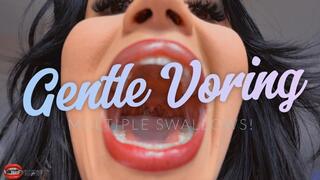 Gentle Giantess Voring With Multiple Swallows & Post Digestion Play Ft Raquel Roper