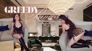 Greedy Princess - Findom JOI Shiny Boots Fetish Ass Tits Worship