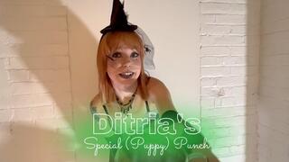 Ditria's Special (Puppy) Punch | Your (POV) neighbor, Ditria, has plans to go to a party this evening... and to turn you into her puppy! Better learn to lean into your new life! Bark, bark!