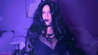 Goth Girl Ruined Make up Blow Bang