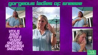 AFTER 6 YEARS AWAY VITA FINALLY RETURNS WITH A BRAND NEW CHAPTER! BRAND NEW SNEEZES AND NOSEBLOWS!