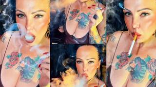 Intense cough - Darkside - Beautiful on the outside, rotten on the inside - Marlboro Black 100 (4K)