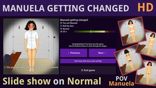 Manuela getting changed (Slide show, Normal, POV: Manuela) - 1080p HD MP4
