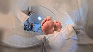 VR360 ERER dirty feet trampling on the training dwarf